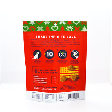 Give Pet - Pugly Sweater Party Dog Treats - 6oz